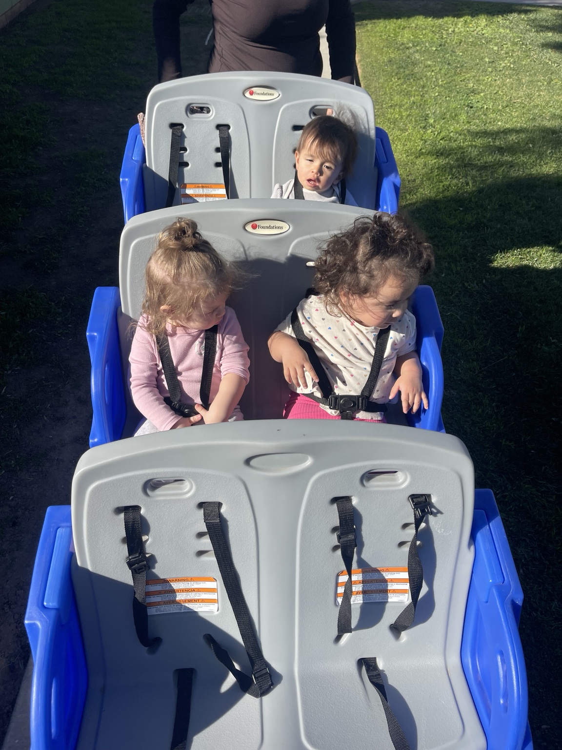 Out for a ride together at Kingston Academy