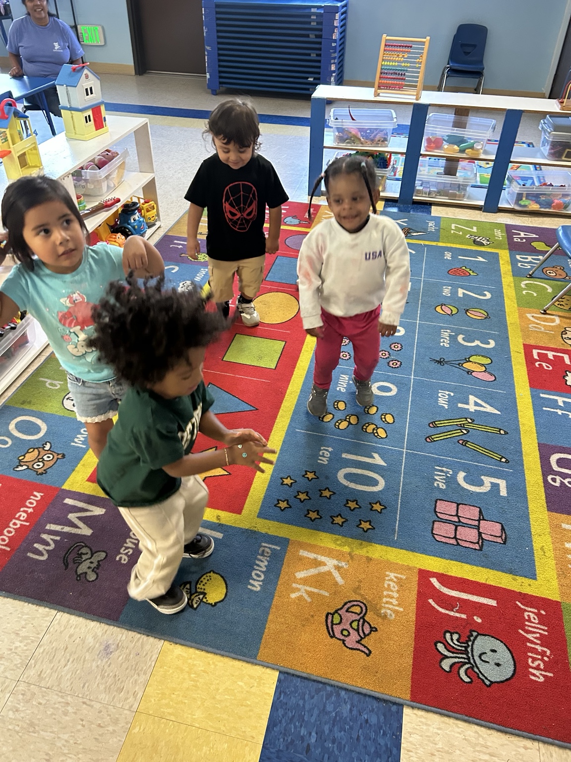 Circle-time friends at Kingston Academy