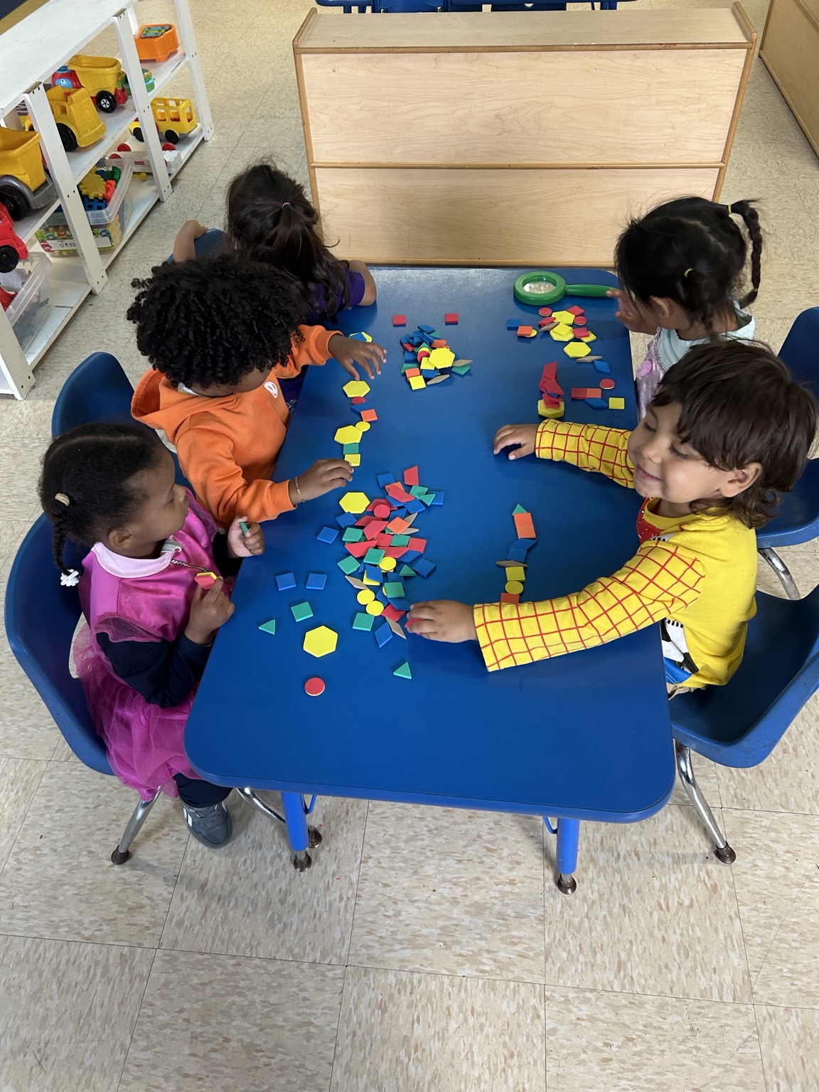 Building with friends at Kingston Academy