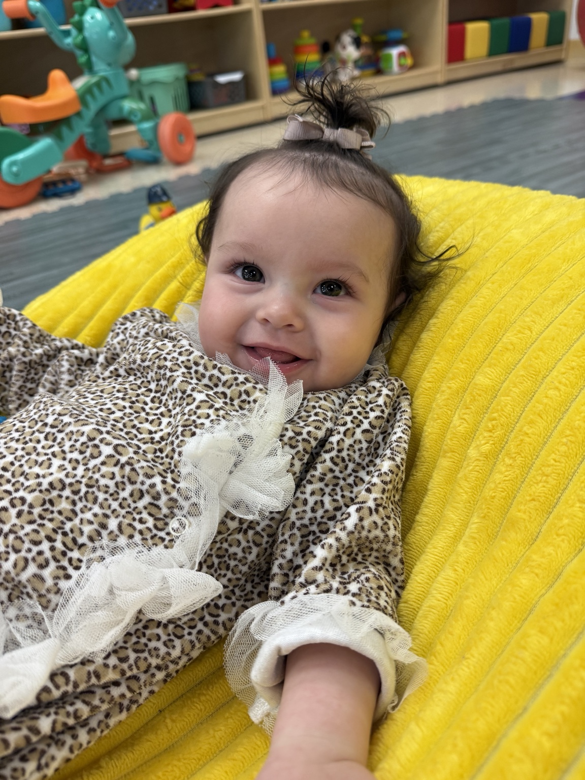 A cozy classroom smile at Kingston Academy