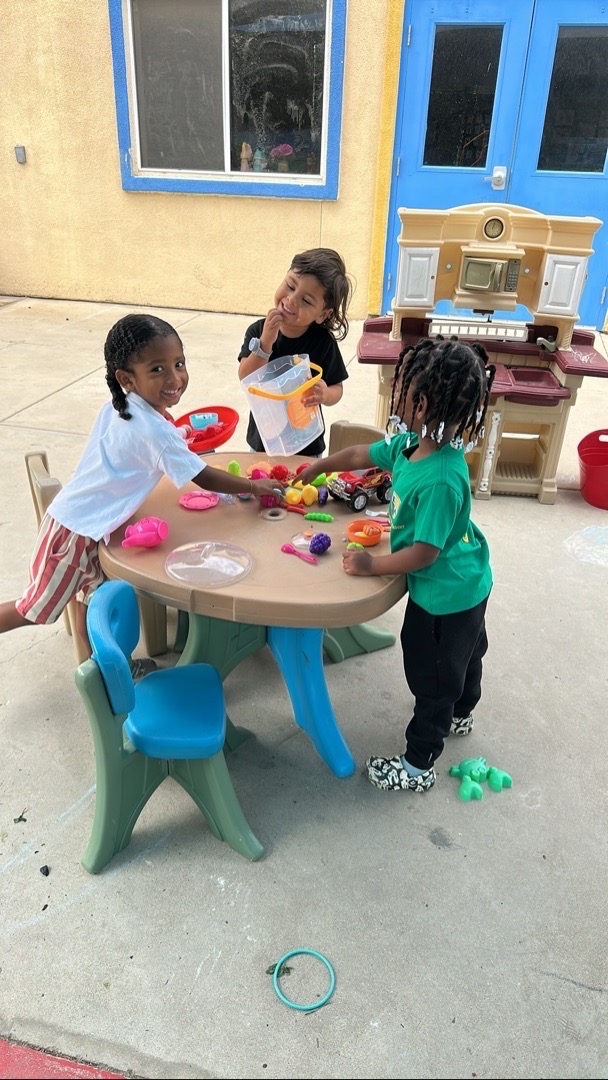 Friends at play at Kingston Academy