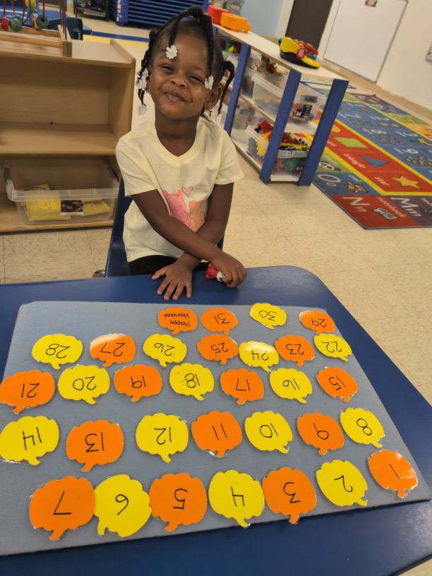 Counting pumpkin smiles at Kingston Academy