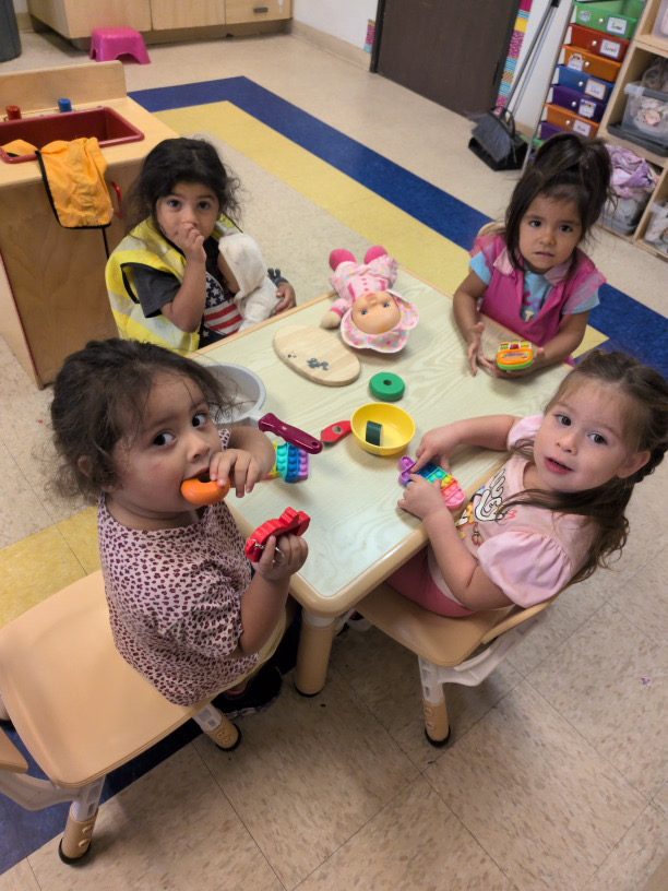 A table full of imagination at Kingston Academy